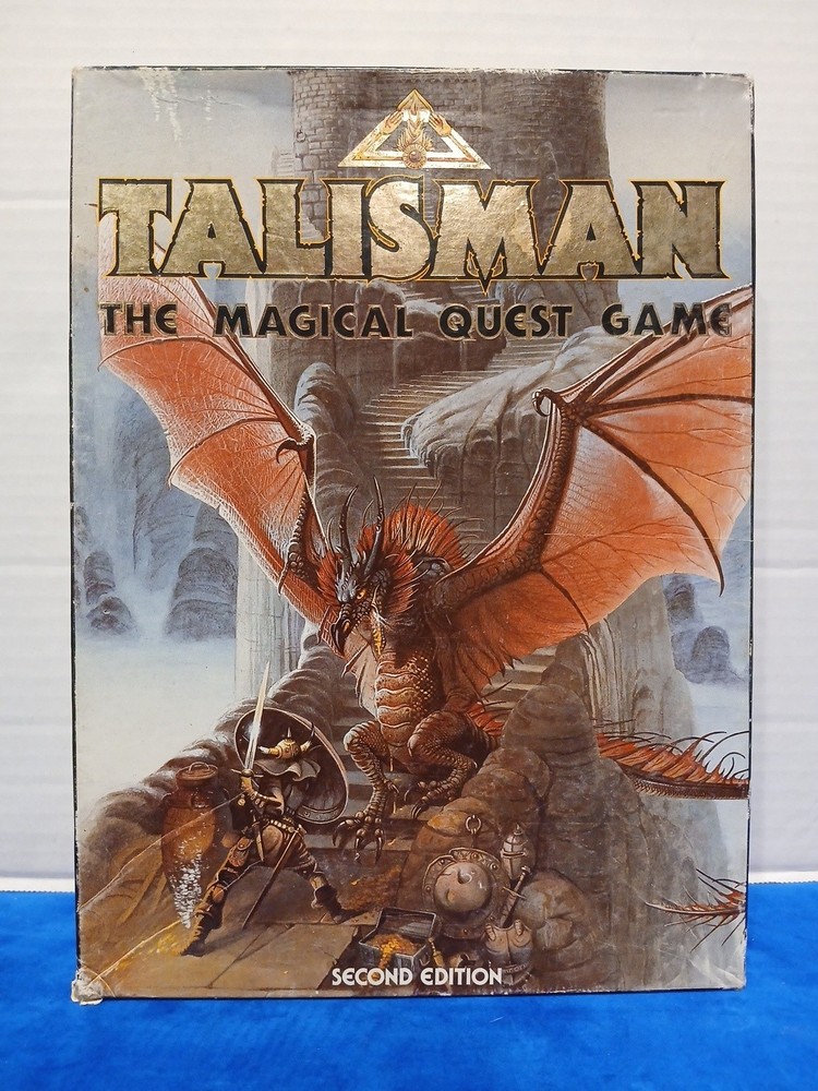 Talisman The Magical Quest Game 2nd Edition (Incomplete, No Board)