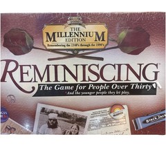 Reminiscing Board Game for People Over Thirty 1940s-1990s Trivia New Old Stock