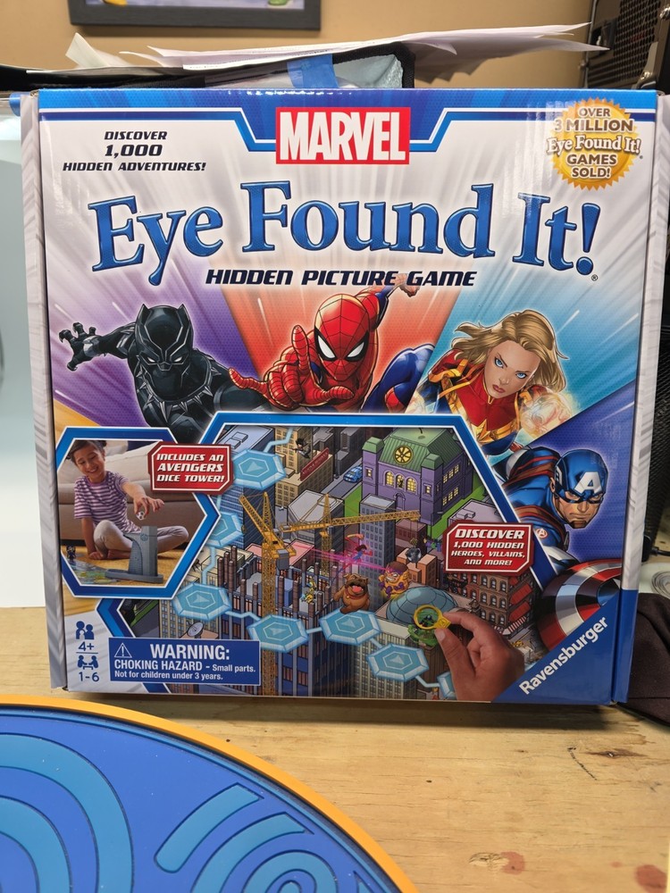 Ravensburger Marvel Eye Found It Board Game: Creative Thinking, 1-6