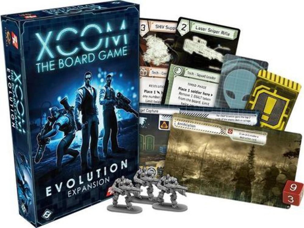 XCOM – The Board Game – Evolution Expansion – Fantasy Flight Games