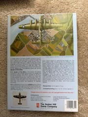 Queen of the Skies B-17 Luftwaffe Game Avalon Hill Complete