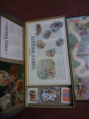 UNCLE WIGGILY BOARD GAME VTGE 1988 MB COMPLETE & 1946 Book/Baker Cat