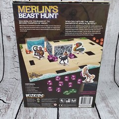 Merlin’s Beast Hunt Game Boardgame WizKids COMPLETE Fantasy NECA