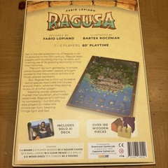 Ragusa Board Game Fabio Lopiano Capstone Games Unplayed Complete