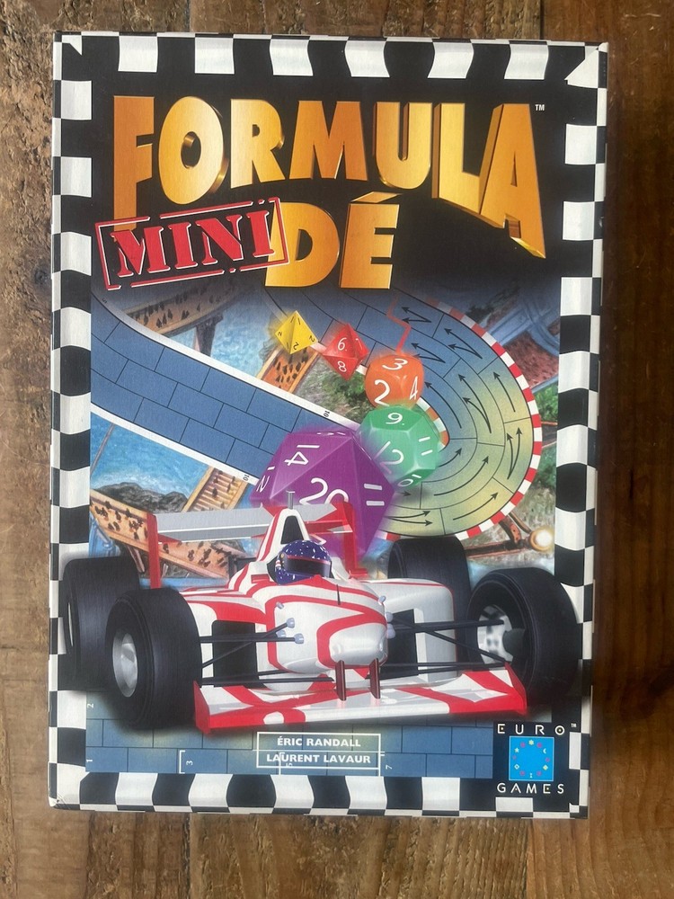 Formula De Mini Racing Game. Euro Games/Descartes 2002. 100% Complete Formula 1.
