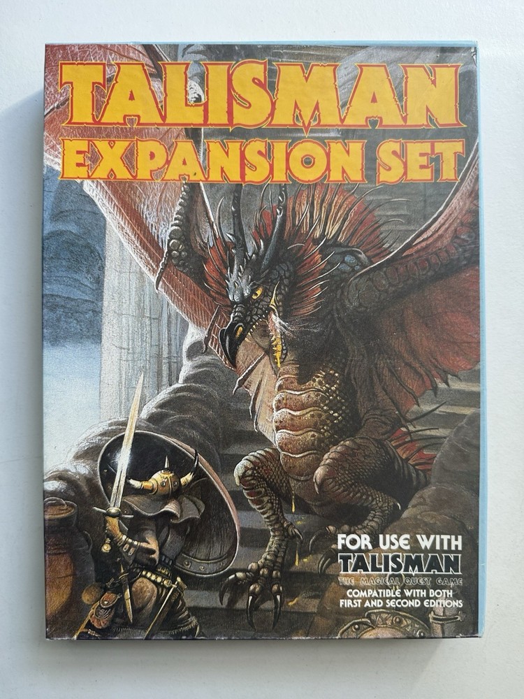 Talisman Expansion Set 100% Complete Games Workshop Poster Included!