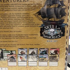 NEW SEALED Pathfinder Adventure Card Game Skull & Shackles Base Set