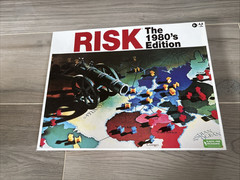 Risk The 1980’s Edition Board Game- Classic 8+ & Adults – NEW