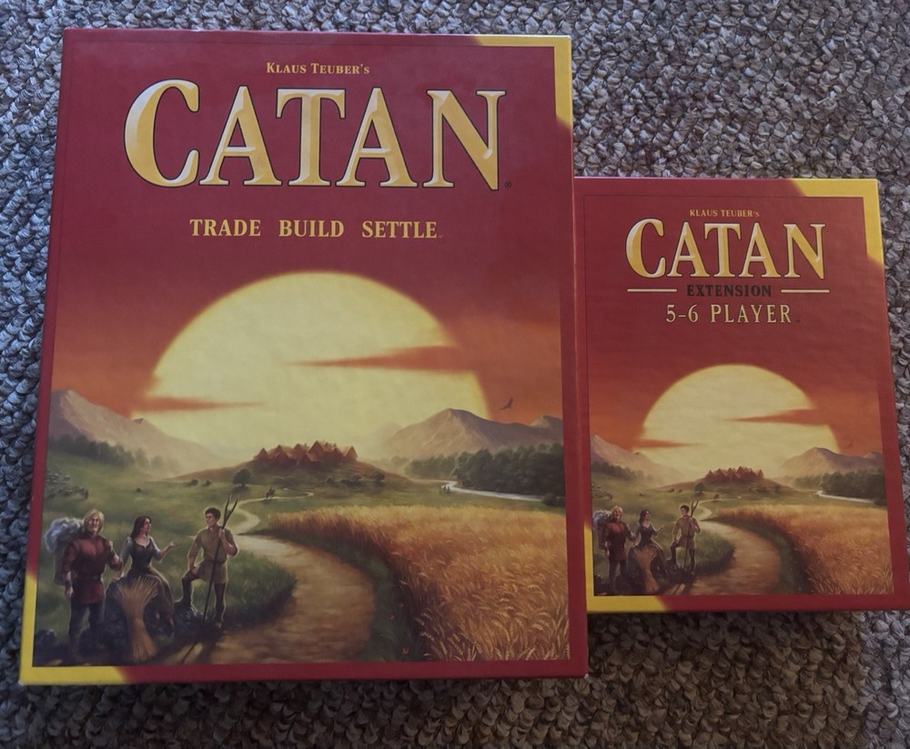 Catan Board Game w/ 5-6 Player Extension Pack