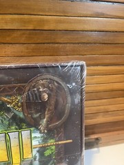 Jumanji The Game Wooden Box Classic Adventure Board Game NEW Plastic Ripped
