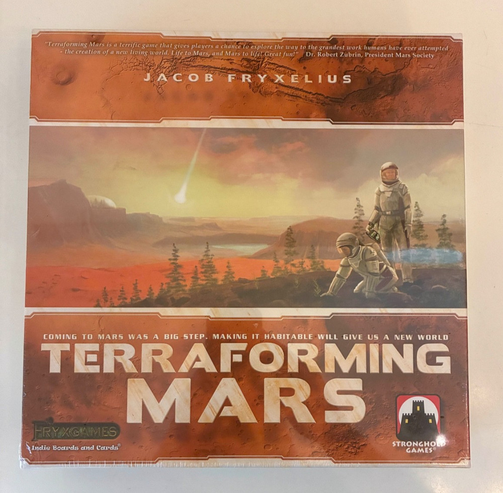 Terraforming Mars Board Game NEW Factory Sealed Stronghold Games 2016 – SG6005