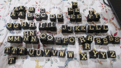Vtg. Anagrams Game Halsam Products Company Set No. 402 Complete