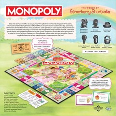 Monopoly: Strawberry Shortcake Board Game, Buy, Sell & Trade Locations Like B…