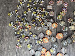 Heroes of Normandie Punchboard Tiles Pieces Expansions Devil Pig Games Lot – #12