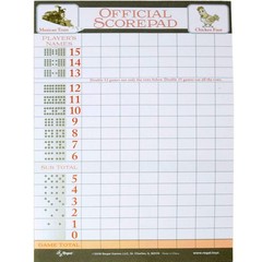Mexican Train Score Pads Chicken Foot Dominoes Game 100 Sheets 8.25″ x 5.5″