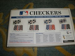 Major League Baseball Philadelphia PHILLIES VS NEW YORK METS Checkers COMPLETE