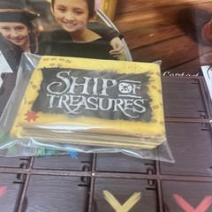 Ship of Treasures Kids Game Invented by 10 Year Olds Ages 8+ Pressman Complete!