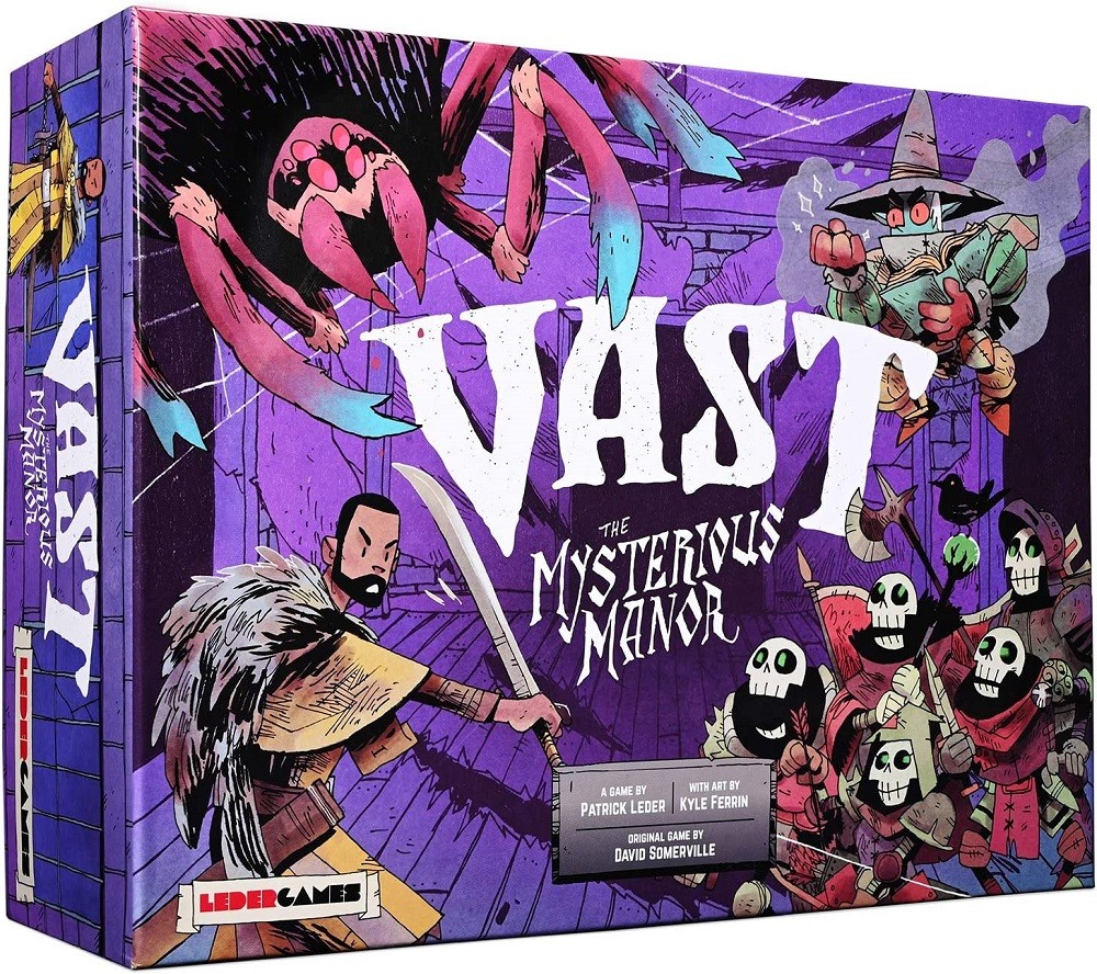 Leder Games: Vast: The Mysterious Manor – Board Game