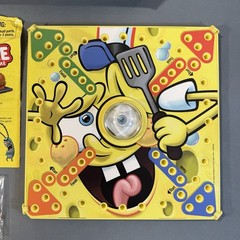 SPONGEBOB Squarepants Pop-O-Matic Trouble Game Hasbro Rare 2012 Edition INTL?