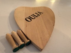 Rare Canadian Wooden Ouija Board, Copp Clark Company Ltd.