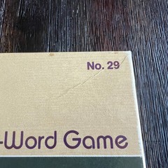 Scrabble Qwink Quick As A Wink Word Game Vintage Selchow & Righter Complete 1985