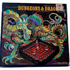 1980 Vtg. Mattel Dungeons & Dragons Computer Labyrinth Game Exc Cond. Incomplete