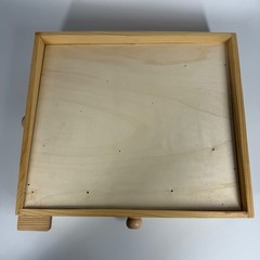 Vintage 2007 Cardinal Solid Wood Labyrinth Oak Finish Solitaire Game of Skill Ma