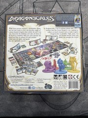 Dragonscales Board Game +Dice Tower Promo Cards Arcane Wonders Richard Launius