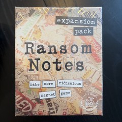 Ransom Notes The Ridiculous Word Magnet Party Game Charty Party NEW SEALED
