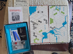 Kriegspiel Bookcase Military Board Game – Avalon Hill 1970 Complete