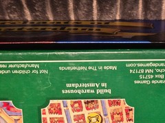 Rio Grande Games Merchants of Amsterdam Board Game 100% Complete Box VG+/NM