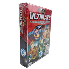 UNO ULTIMATE DC Card Game with Collectible Foil Cards Mattel Games Super Heroes