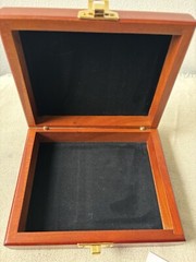 Levenger Krypto Game In Original Wooden Levenger Box 4.5″x 5.5″ EUC