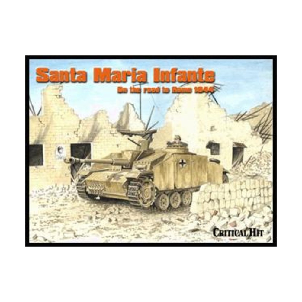 Critical Hit ATS War Game Santa Maria Infante (Cardstock Map Ed) Bag VG+/NM