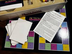 Pictionary – 1993 – Updated for the 90s – Complete New Open Box
