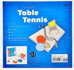 Desktop Table Tennis Mini Portable Set by Metro Books