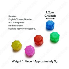 Gonggi Konggi Gong Gi 100PCS Korean Jacks Traditional Stone Board Brain Game