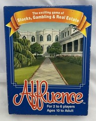 1986 Affluence Game Real Estate Game Complete in Very Good Condition FREE SHIP
