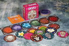 Skull Board Game – Bluffing & Bidding Party Games for Adults & Teens, Skulls, So