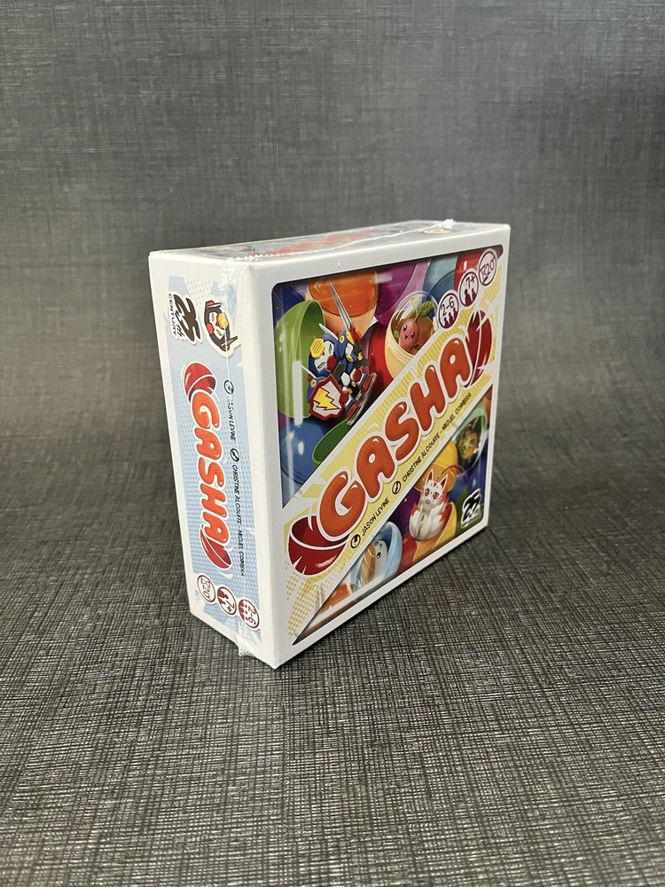 Gasha: A Set Collection Card Game For 2-6 Players (Age: 7+)