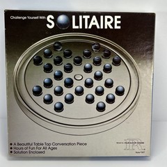 1983 Solitaire Game By Paragon-Reiss Game Inc #327 Missing 2 Marbles