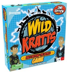Pressman Toy Wild Kratts Race around the World Game