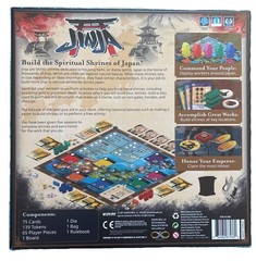 Jinja Board Game. Used.Ages 12+; 2-5 Players; 60 Minutes