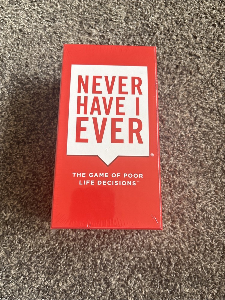 Never Have I Ever The Game of Poor Life Decisions – New Sealed
