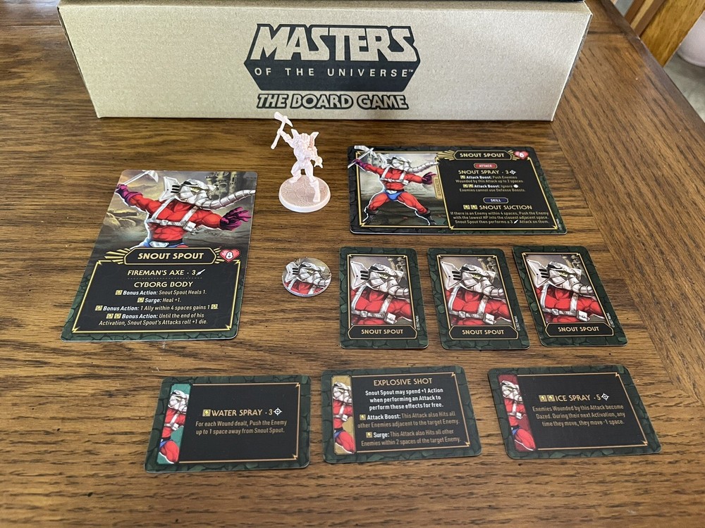 CMON KSE SNOUT SPOUT Stretch Goal MASTERS OF THE UNIVERSE CLASH FOR ETERNIA MOTU