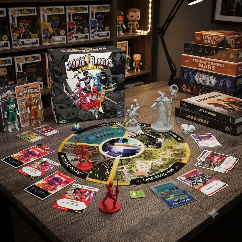 Power Rangers Heroes of the Grid Board Game