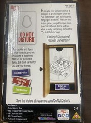 Do Not Disturb Game University Games What’s Behind the Door? 2-6 Players 18+
