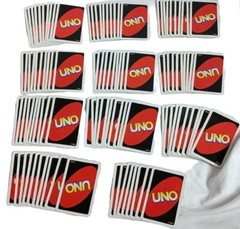 UNO Deluxe Card Game Mattel 2007 Ages 7+ 2 to 10 Players
