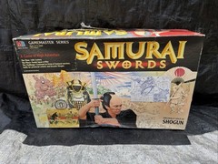 SAMURAI SWORDS Milton Bradley Board Game 4720 Sealed Parts Open Box