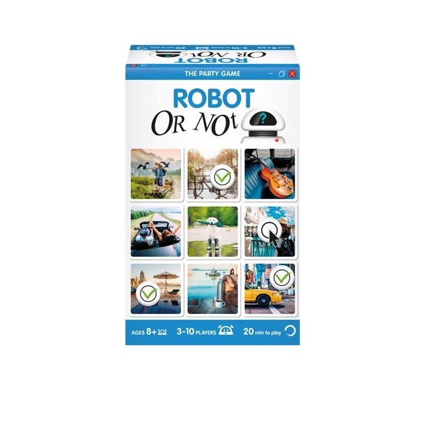 Robot or Not The Party Card Game 3-10 Players 20 Minutes Playtime Brand New